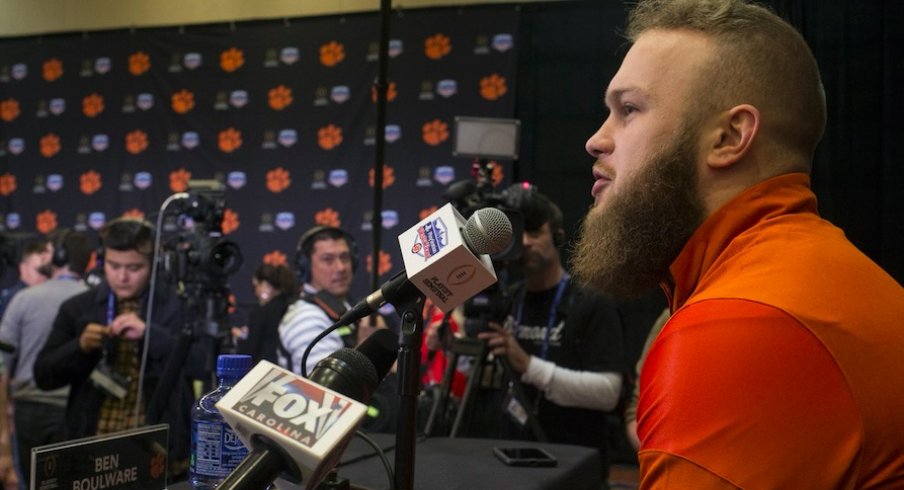 Clemson DE Wilkins has apologized for groping Buckeye player