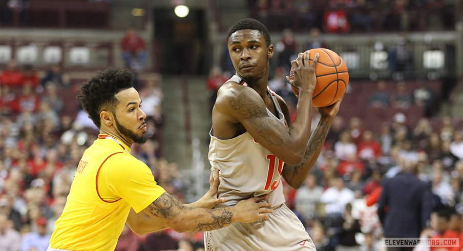 Instacap: No. 17 Maryland Holds Off Second-Half Surge By Ohio State ...