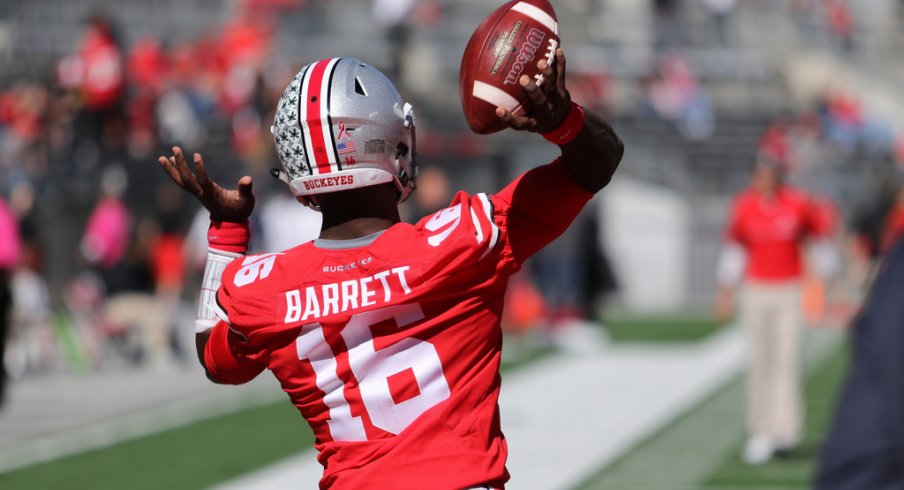 J.T. Barrett had an inconsistent season throwing the ball in 2016