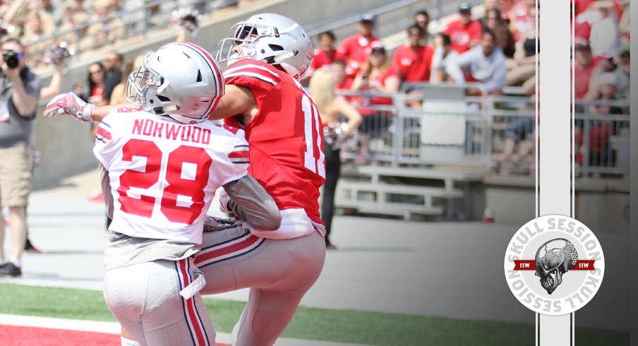 Norwood and Austin Mack battle for the Aug 16 2017 Skull Session