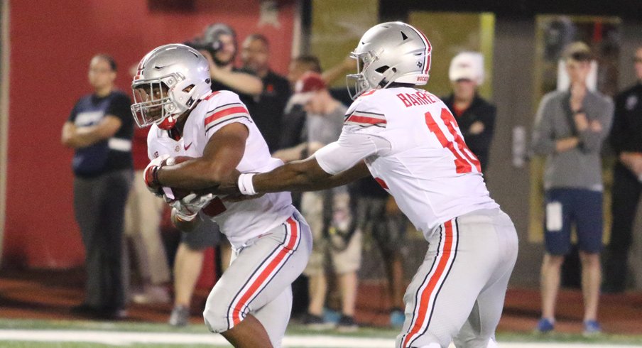 J.K. Dobbins and J.T. Barrett