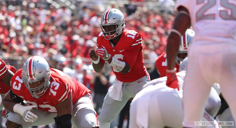 Video: Ohio State Buckeyes J.T. Barrett, Nick Bosa, and Binjimen Victor