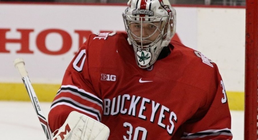 Buckeye goalie Sean Romeo has been super solid in net.