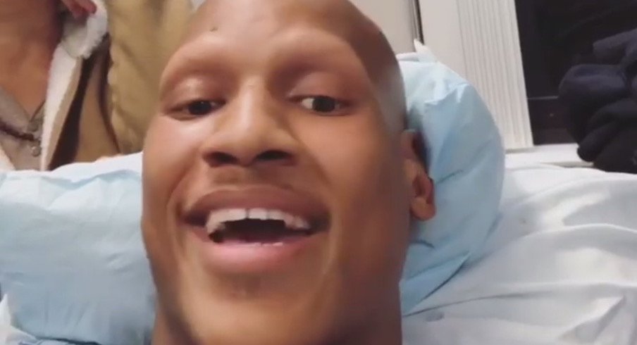 Ryan Shazier Shares Video From Hospital, FaceTimes with 