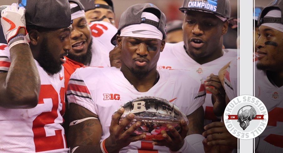 Johnnie Dixon admires the January 22nd 2017 Skull Session