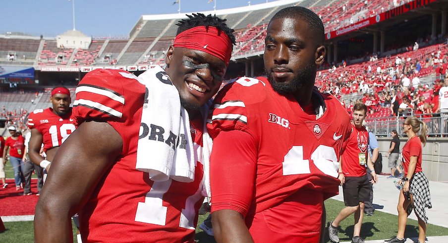 Jerome Baker Wins Obstacle Course Competition, J.T. Barrett Also