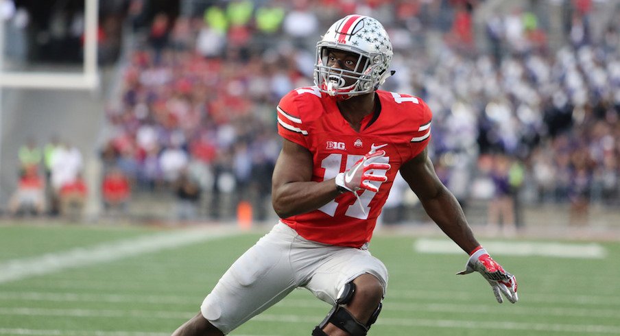 Jerome Baker during his career at Ohio State.