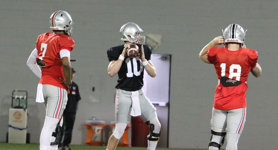 Revisiting Ohio State's 2018 Spring Game, where Joe Burrow, Dwayne Haskins  and Tate Martell shared the spotlight 