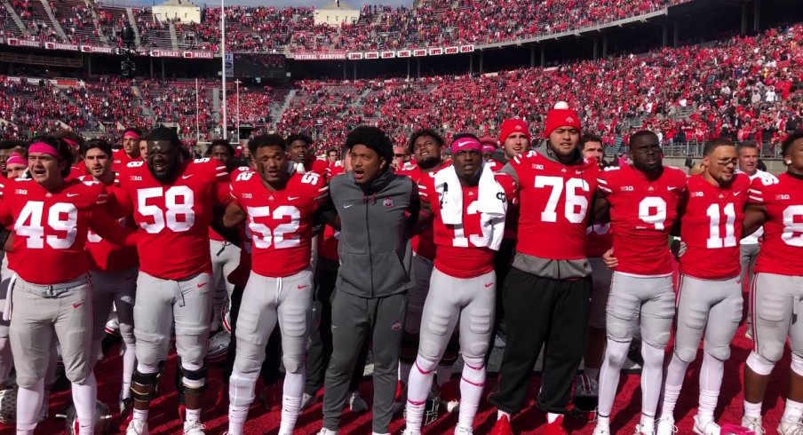 Watch Ohio State Players Sing Carmen Ohio Following a Win Over ...