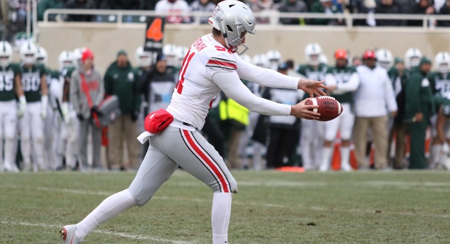 Ohio State punter Drue Chrisman named a Ray Guy Award semifinalist