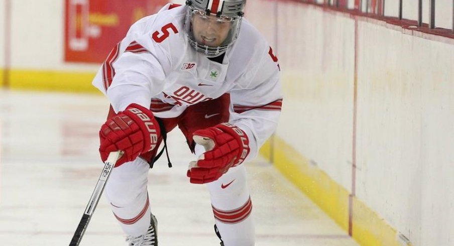 Wyatt Ege and the Buckeye defense supported Ohio State's goalies in a record breaking shutout streak.