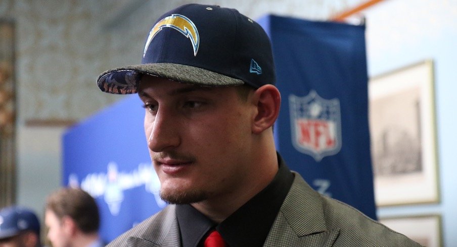 Joey Bosa's brother wears Tennessee shirt to Ohio State pro day