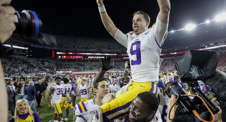 Joe Burrow And Lsu Take Down The Alabama Crimson Tide