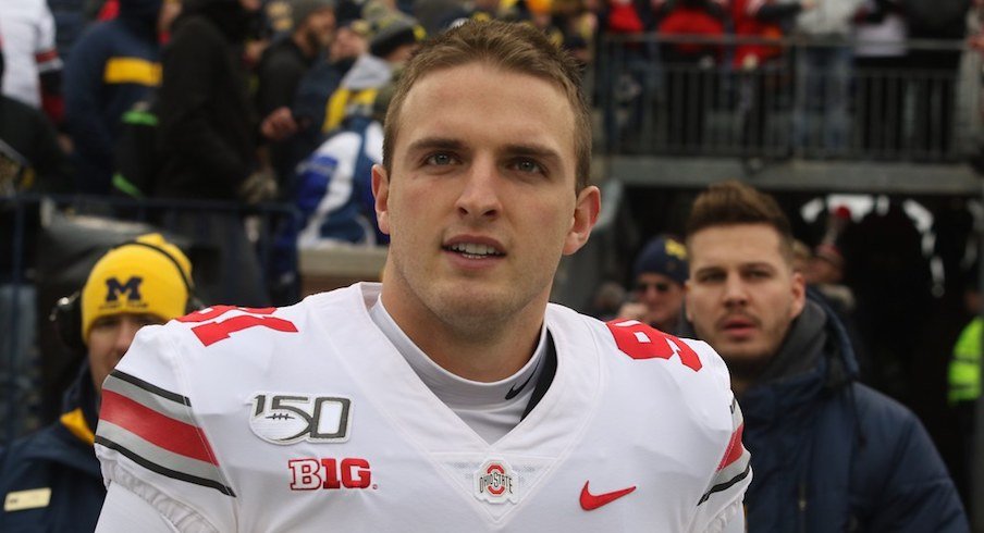 Drue Chrisman passes on fake punt for OSU in Big Ten Championship game