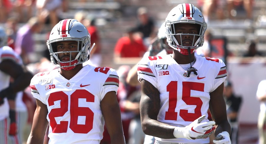 Early Enrollee Wide Receiver Garrett Wilson Making Strong First Impression  in Ohio State Spring Practice