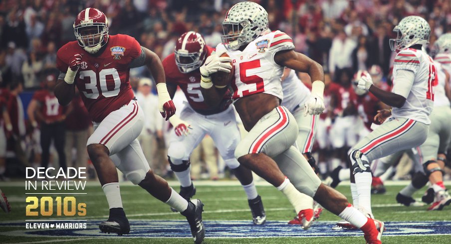 Ezekiel Elliott leaps into Ohio State record book