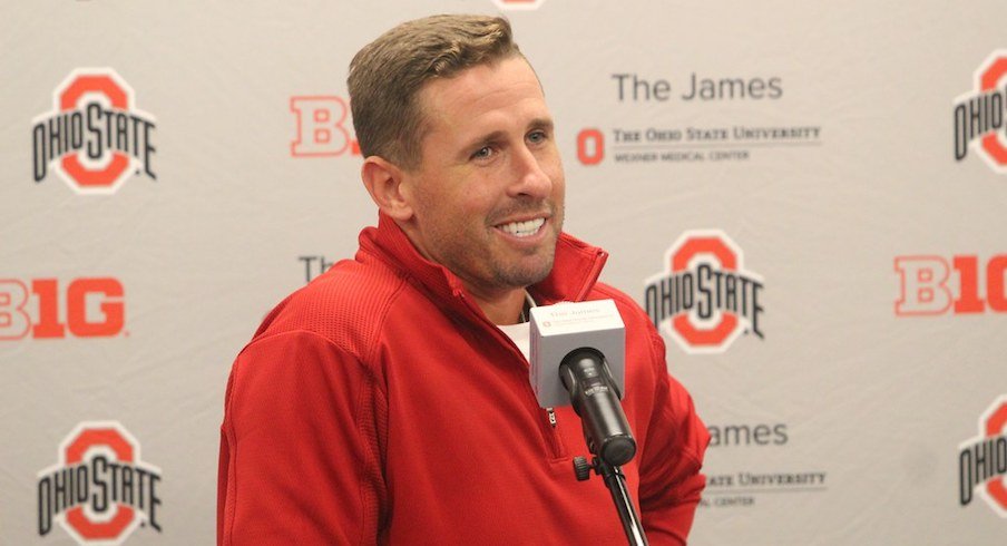 Ohio State Receivers Coach Brian Hartline Named National Recruiter Of ...