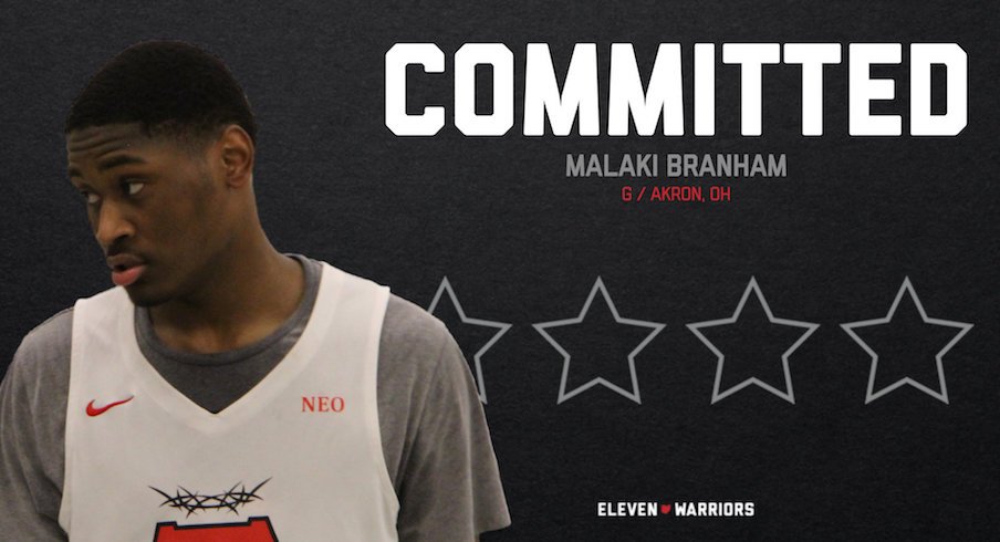 Four Star Guard Malaki Branham Commits To Ohio State Eleven Warriors