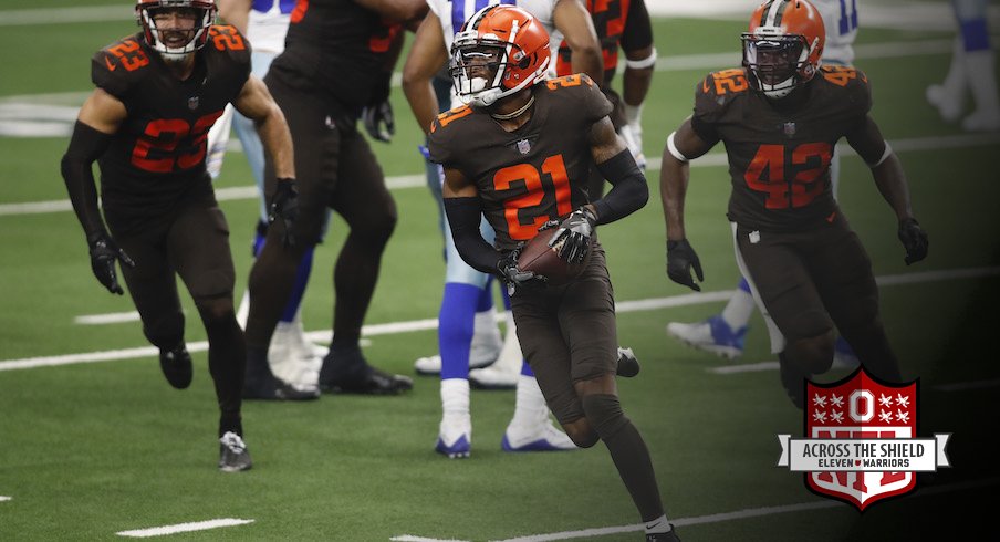 Browns CB Denzel Ward makes history with for TD vs. Texans