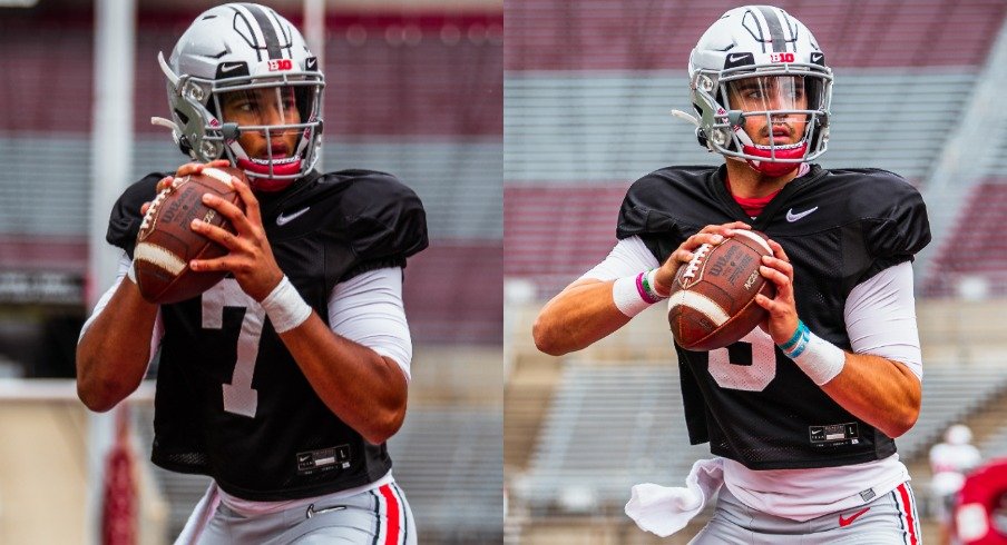 Ohio State football will keep freshman quarterbacks C.J. Stroud