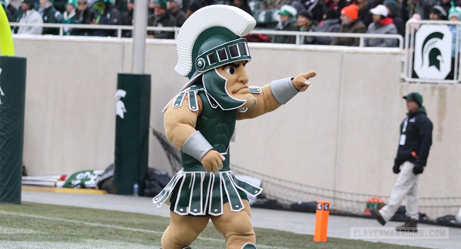 Trashditions Michigan State S Awkward Co Branding With The Movie 300 Is Embarrassing Eleven Warriors