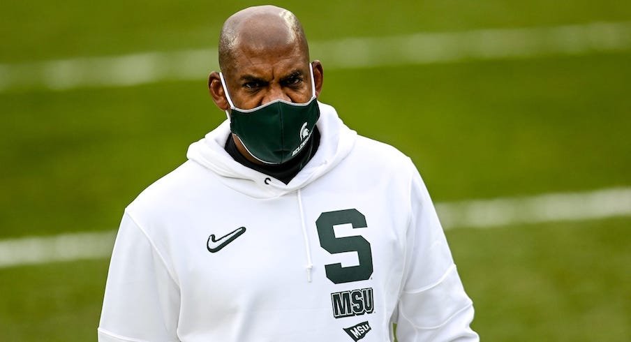 Michigan State Coach Mel Tucker: “We Knew We Had an Athletic Quarterback  That We Knew We Needed to Contain in the Scramble Game, We Didn't Do That”  | Eleven Warriors