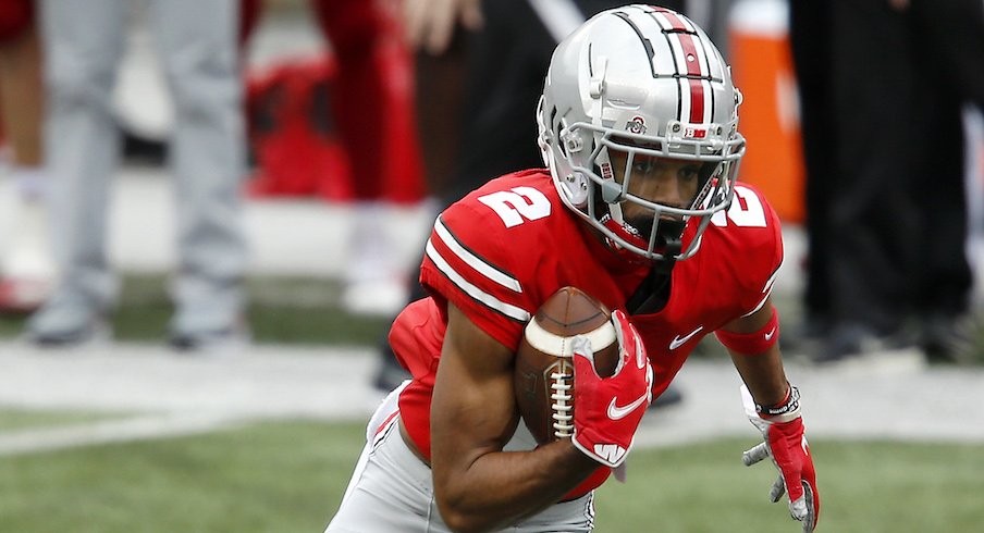 Ohio State WR Chris Olave announces return for senior season