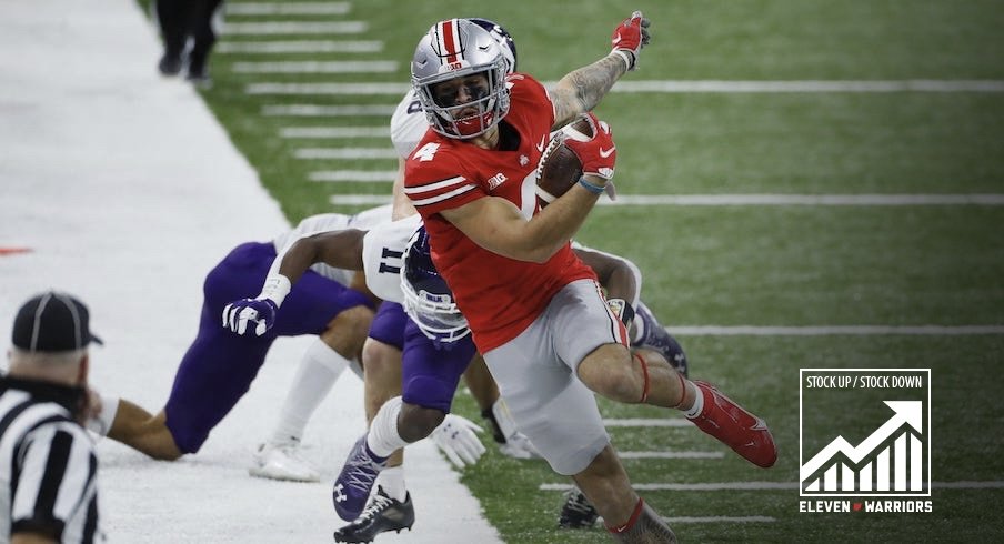 Trey Sermon attempts to one-up Ezekiel Elliott