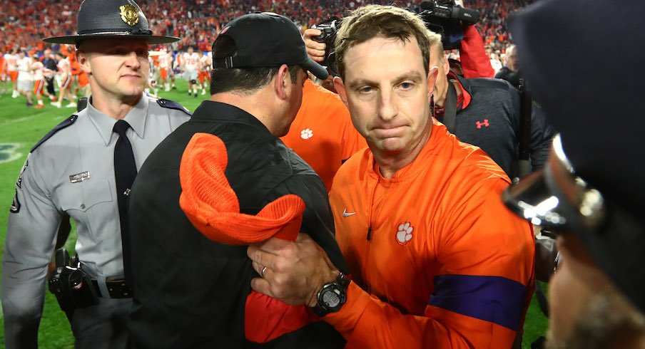 PFF ranks Dabo Swinney fourth among college football's top head coaches