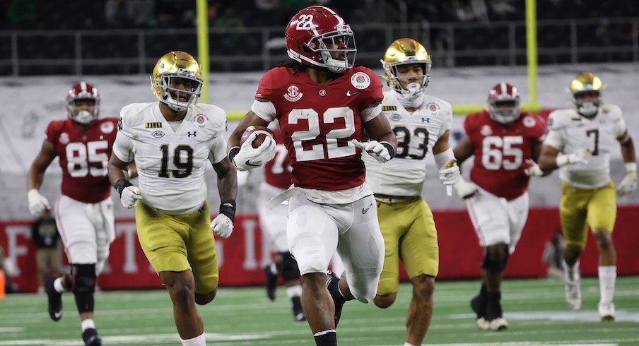 Alabama Notebook: “The Best Defense We've Played This Year,” Jaylen Waddle  Returns to Practice, Steve Sarkisian Splitting Alabama and Texas Duties