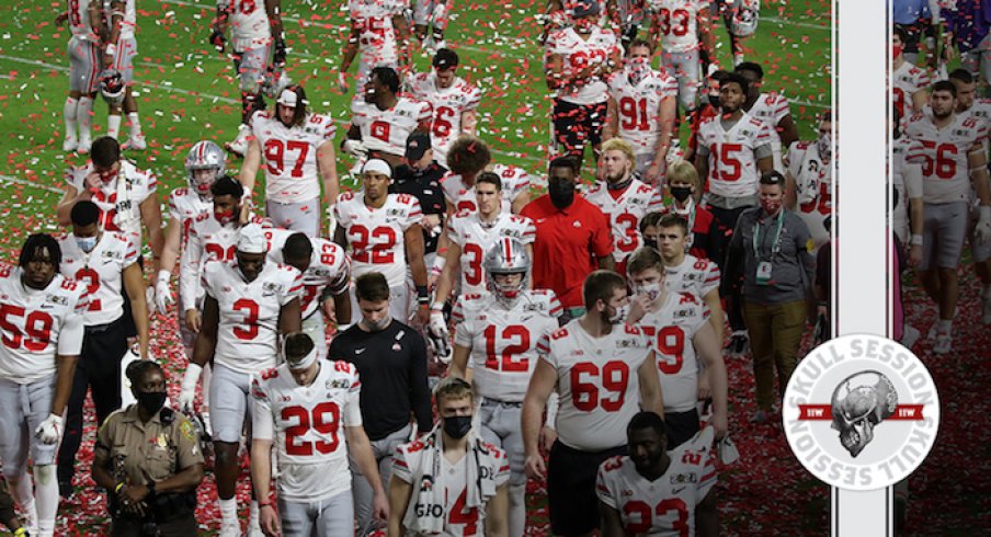 The Buckeyes lost in today's skull session.