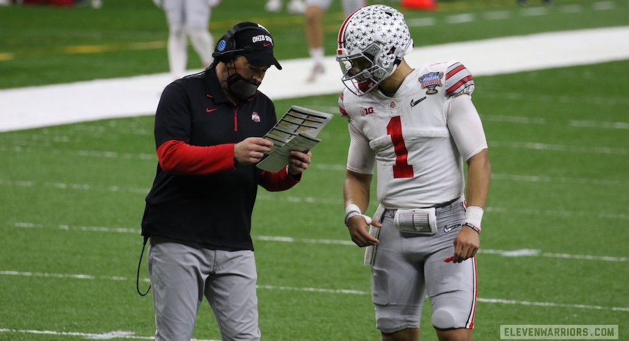 Justin Fields post-game interview  Sugar Bowl: Ohio State-Clemson 