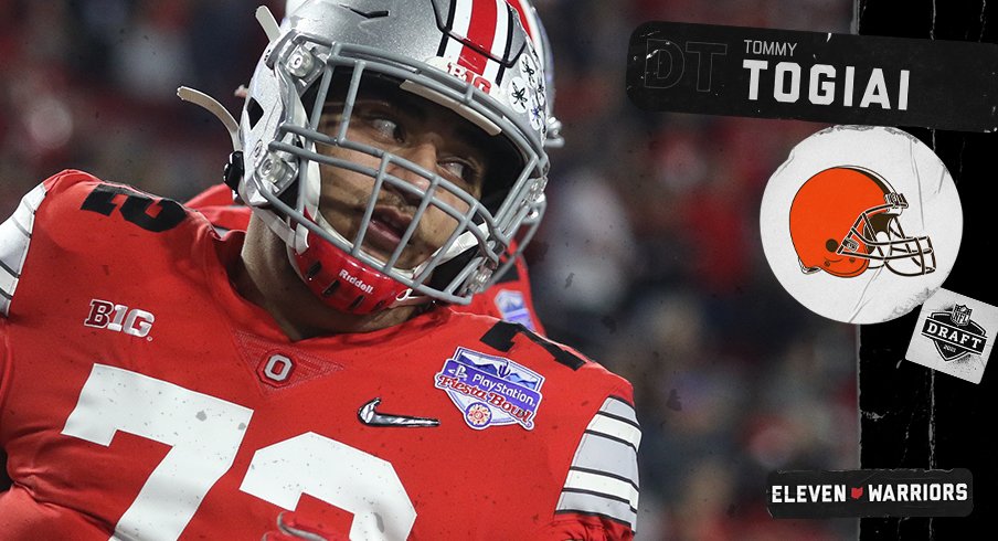 Tommy Togiai Selected by Cleveland Browns with No. 132 Overall Pick in 2021  NFL Draft