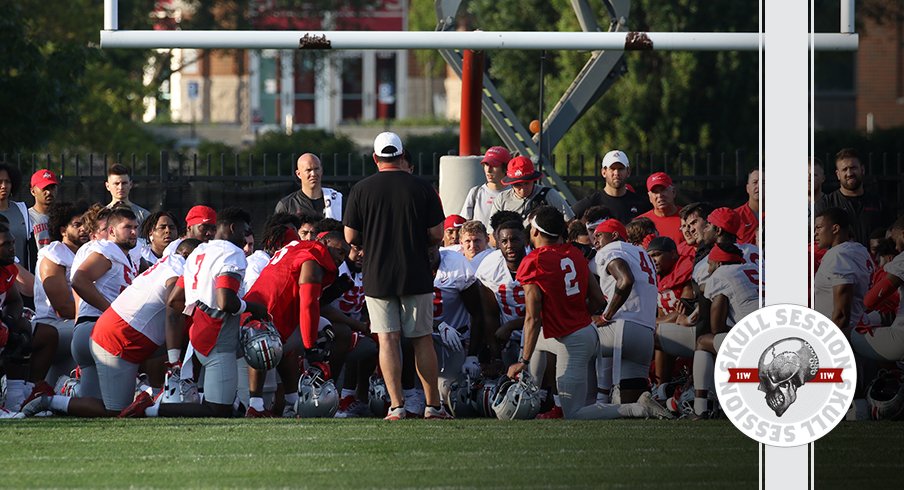 We're all huddled up in today's skull session.