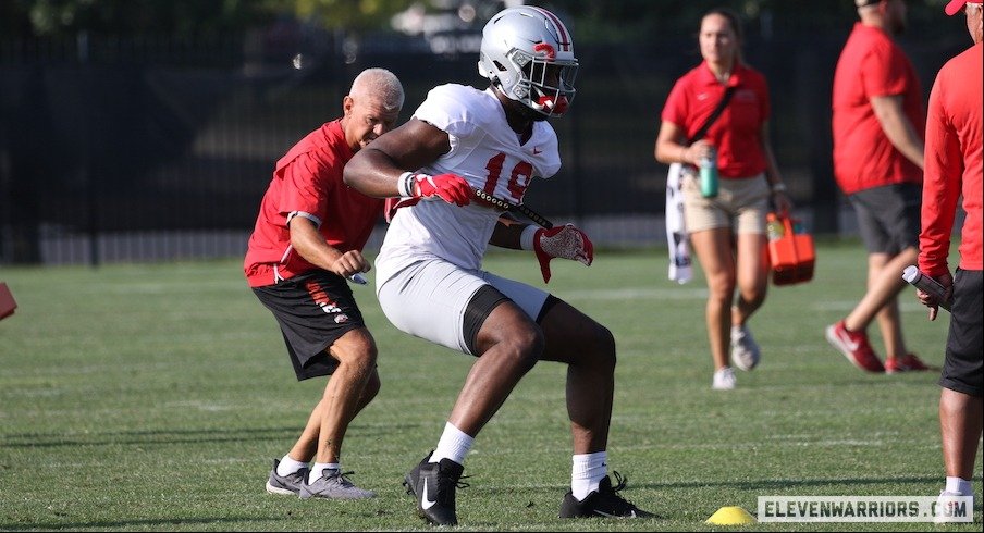 Observations and Videos from Ohio State's Third Practice of Preseason Camp