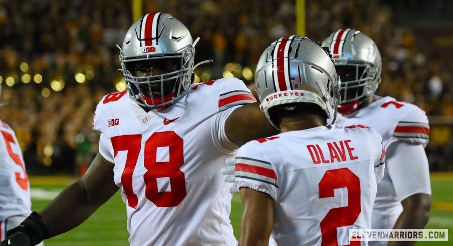 Ohio State football's Chris Olave to switch from No. 17 to No. 2