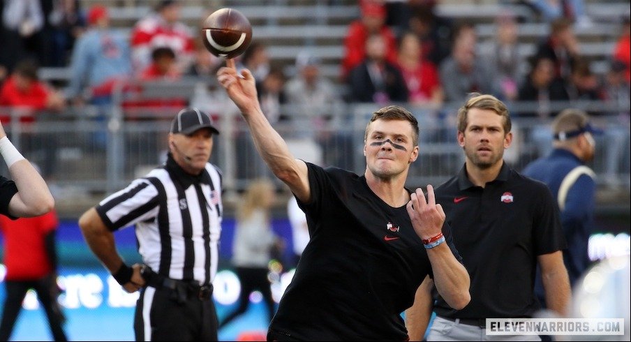 Kyle McCord striving to unveil himself as Ohio State football's quarterback  after a lifetime of preparation 