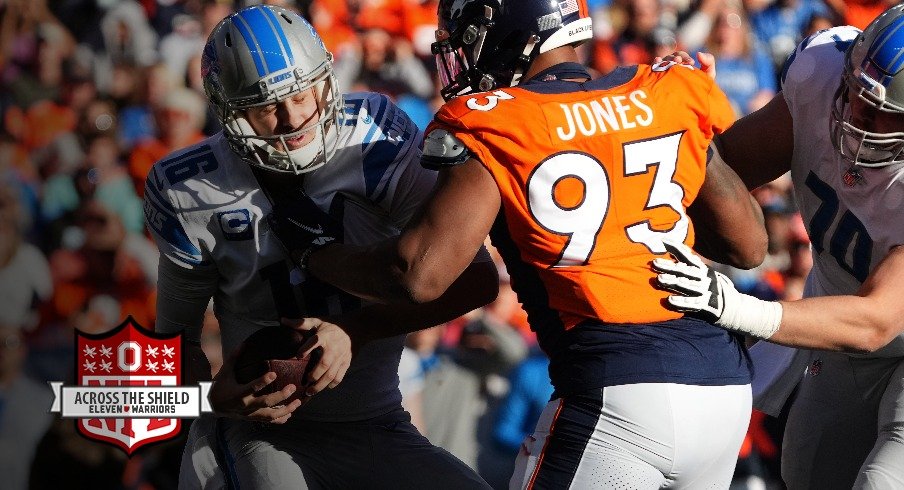 Broncos run over Lions, improve to 7-6 with 38-10 win