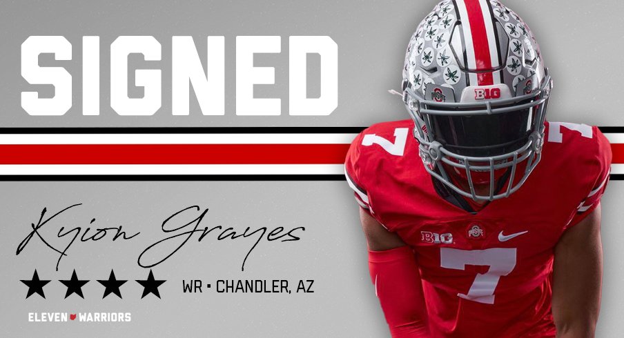 Signed: Top-15 Wide Receiver Kyion Grayes Draws Chris Olave