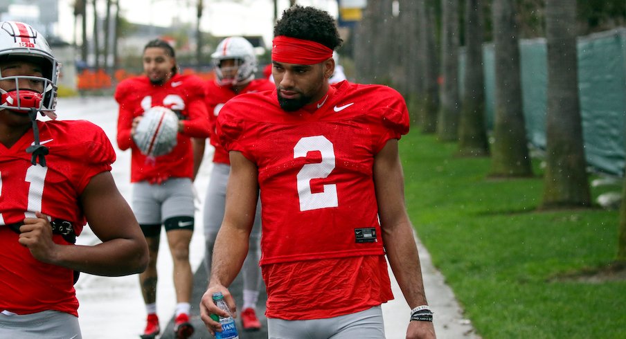 Ohio State Grateful to Have Chris Olave at Rose Bowl Even Though He Doesn't  Plan to Play