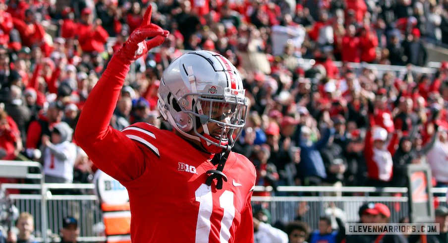 Jaxon Smith-Njigba becomes Ohio State football's single-season