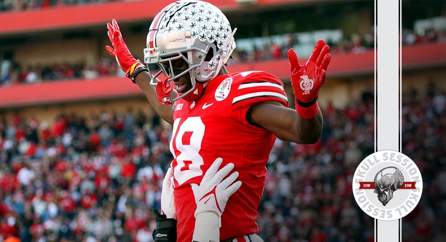 Marvin Harrison Jr. is celebrating in today's skull session.