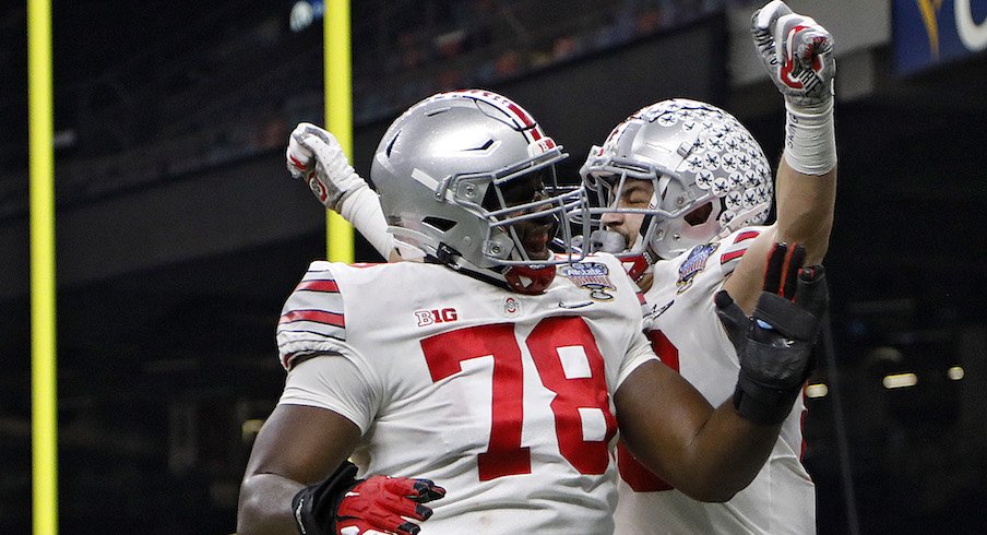 Ohio State's Nicholas Petit-Frere and Jeremy Ruckert Ecstatic About NFL  Draft Landing Spots, Ready to Get to Work