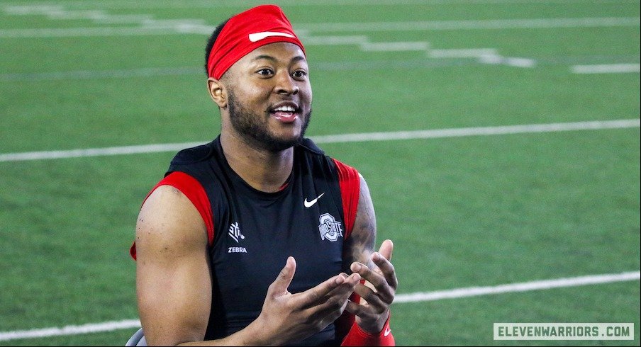 Ohio State football receiver Garrett Wilson offers talent, work ethic