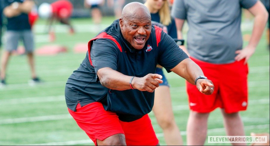 Larry Johnson Still “Way Away” from Retirement As Ohio State's Only  Returning Defensive Assistant for Second Time in Four Years | Eleven  Warriors