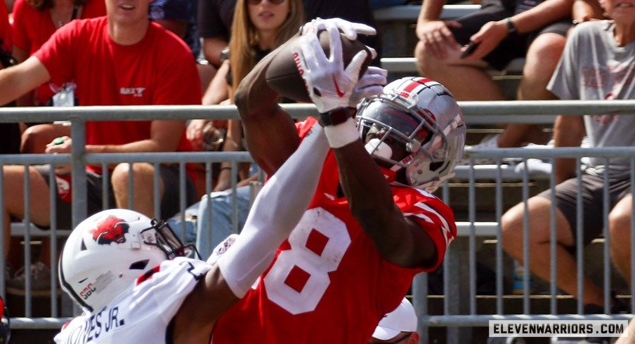 Buckeyes star WR Marvin Harrison Jr. yearns for chance to thrive on  father's stage - Indianapolis News, Indiana Weather, Indiana Traffic, WISH-TV