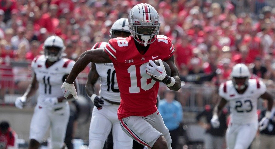 Marvin Harrison Jr. Named Big Ten Co-Offensive Player of the Week