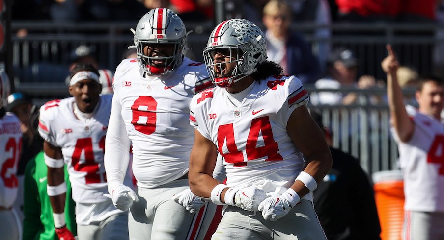 Marvin Harrison Jr. works with JUGS machine at OSU hotel ahead of Peach Bowl