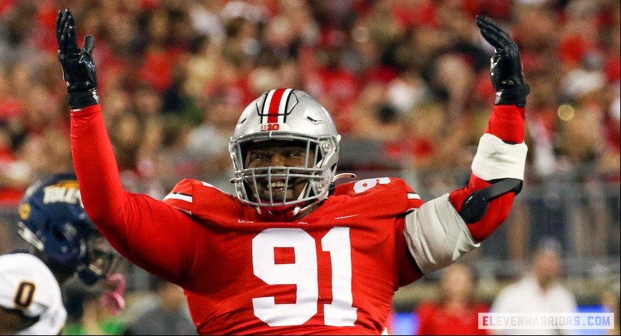 Ohio State defense flexes on Penn State as OSU becomes No. 1 team