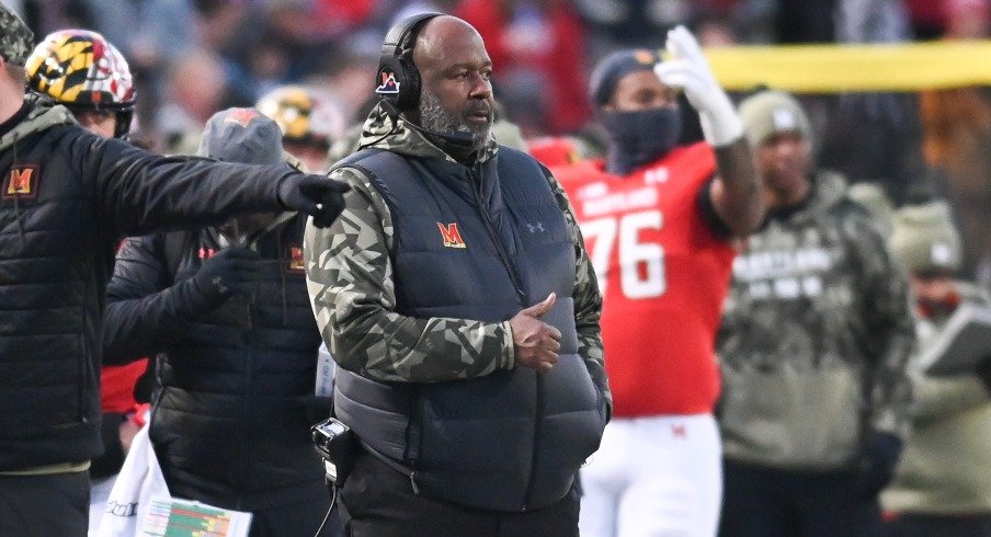 Ohio State's Marvin Harrison Jr. and Maryland's Mike Locksley